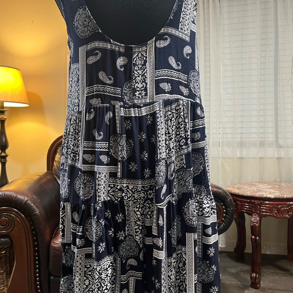 NATURAL LIFE Black and White Floral Shorts One Piece Romper - Picture 4 of 6